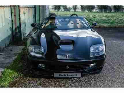 2002 FERRARI 550 BARCHETTA MANUAL CONVERTIBLE
