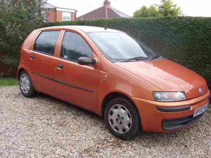 Fiat PUNTO. Fiat car from United Kingdom