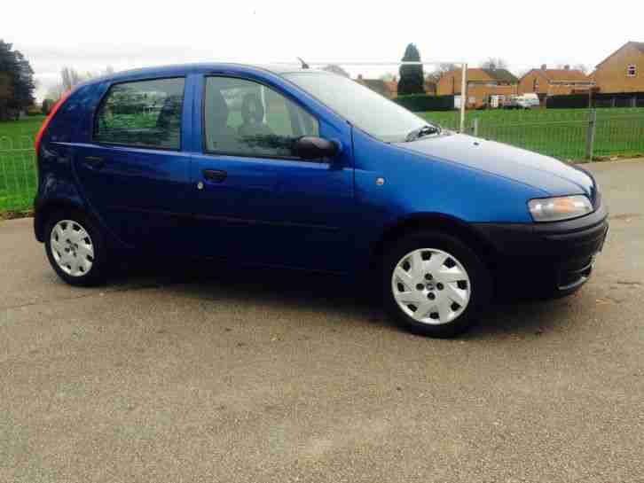 2002 FIAT PUNTO 1.2 BLUE IDEAL FIRST CAR LOW MILES