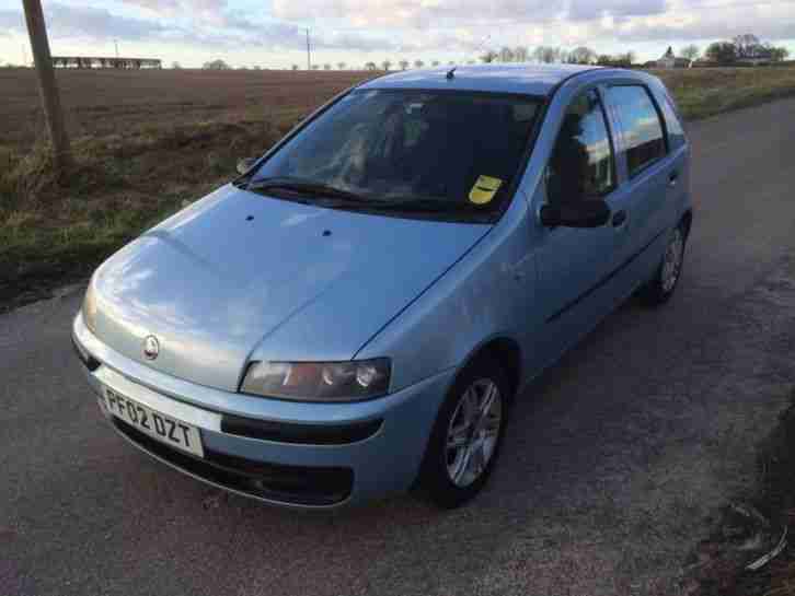 2002 FIAT PUNTO 1.2 ELX 5dr