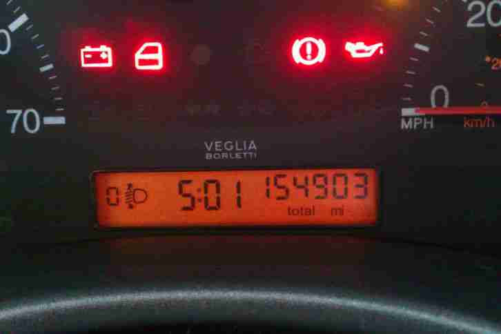 2002 FIAT PUNTO ELX JTD ORANGE