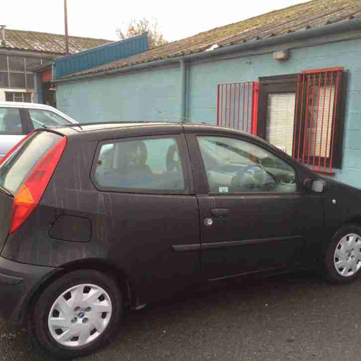 2002 FIAT PUNTO MIA BLACK