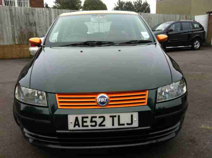 2002 FIAT STILO 16V ACTIVE GREEN