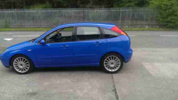 2002 FORD FOCUS ST170 BLUE