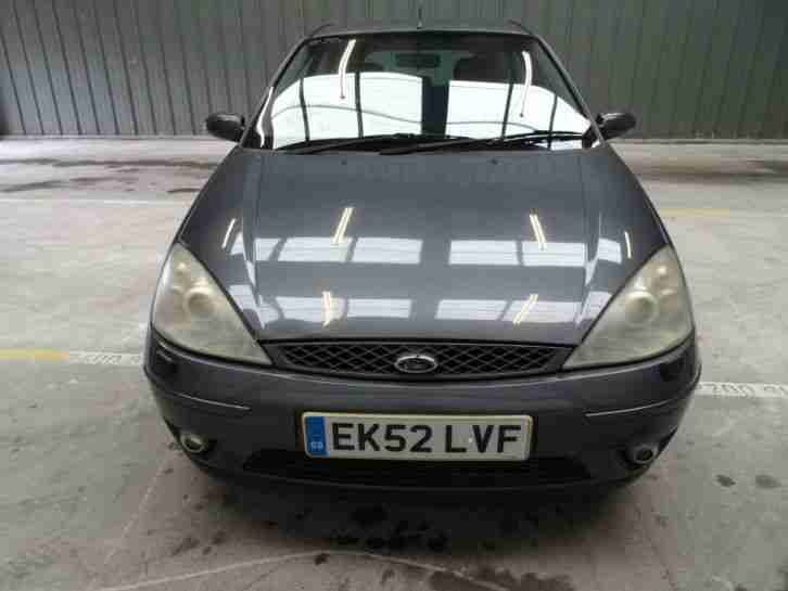 2002 FORD FOCUS ST170 GREY 2.0 PETROL 3 DOOR MANUAL HATCHBACK