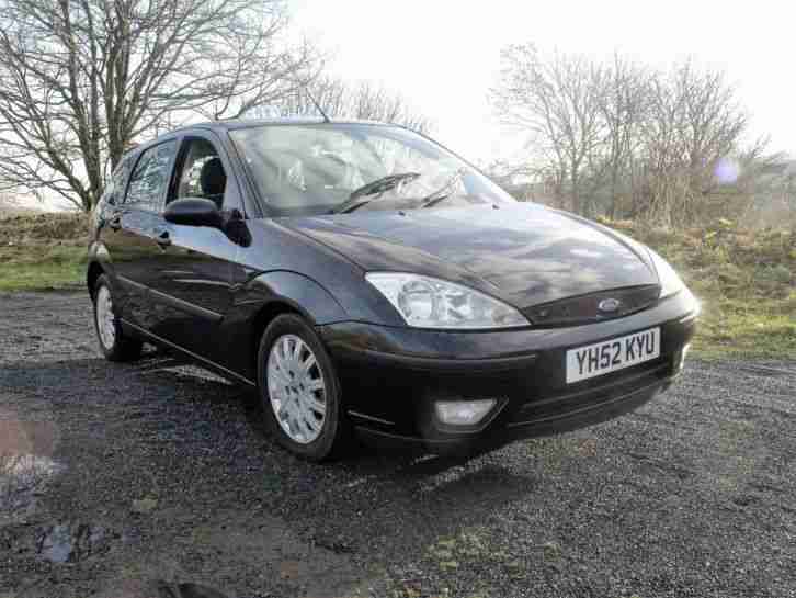 2002 FOCUS ZETEC 2.0 # BLACK # 5 DOOR #