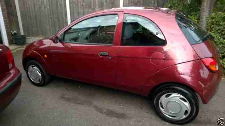 2002 FORD KA STYLE RED