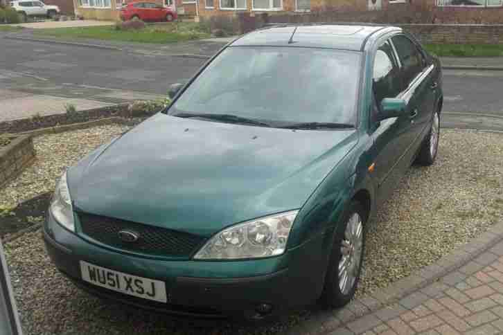 2002 MONDEO GHIA X GREEN LOW MILEAGE