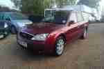 2002 MONDEO ZETEC RED 1.8I ESTATE MANUAL