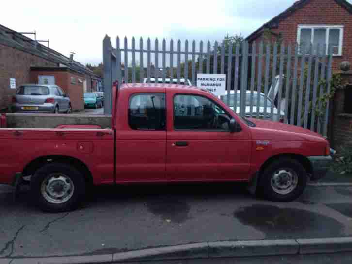 2002 RANGER SUPER CAB DIESEL RED