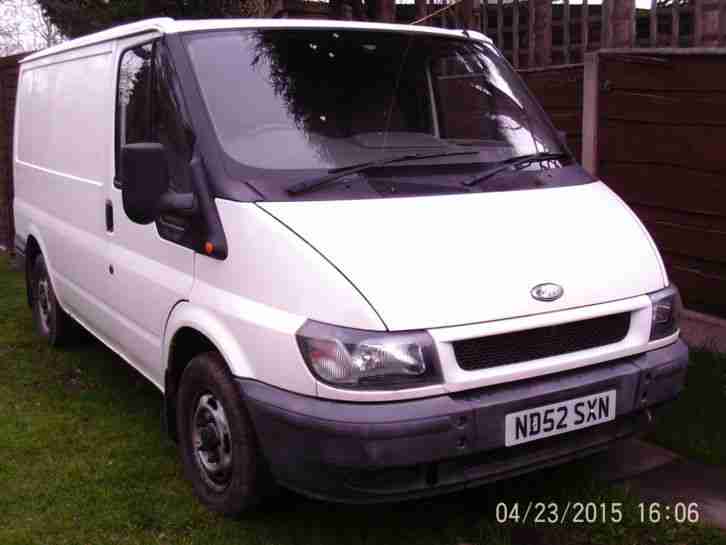 2002 TRANSIT 280 SWB TD WHITE