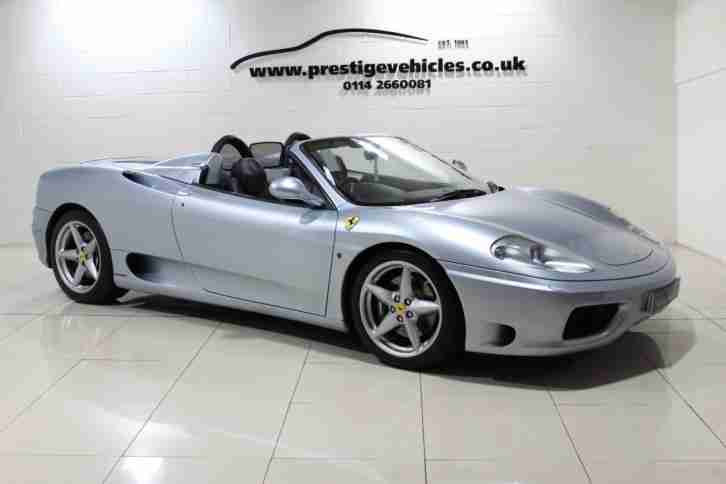 2002 360 F1 SPIDER Petrol blue Manual