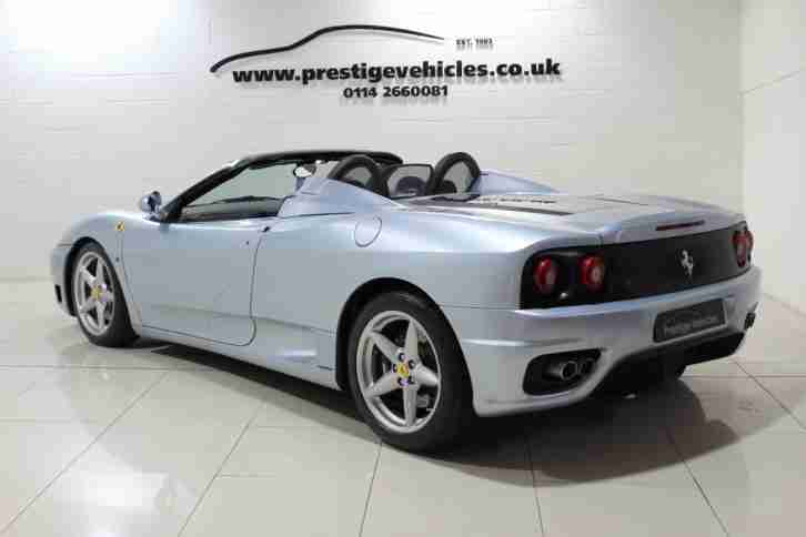 2002 Ferrari 360 F1 SPIDER Petrol blue Manual