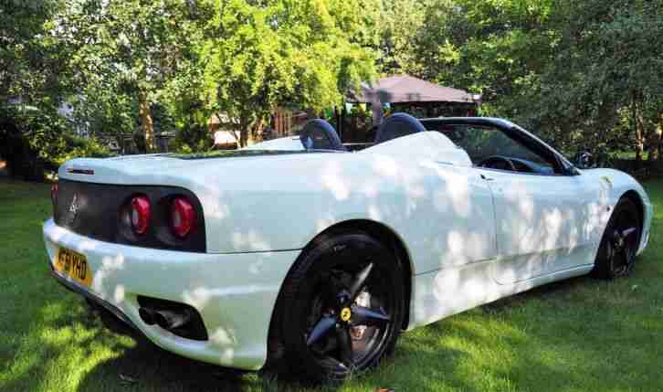 2002 Ferrari 360 Spider Manual,34k,Investment car Cambelt,clutch done may p/x