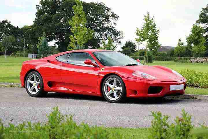 2002 Ferrari 360M 360 Modena 3.6 Manual Petrol red Manual