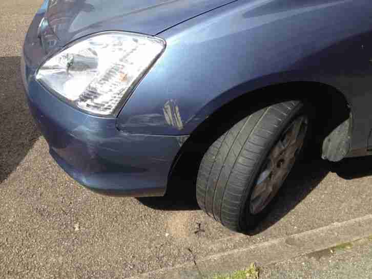 2002 HONDA CIVIC VTEC SE BLUE