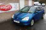 2002 CIVIC VTEC SE SPORT BLUE