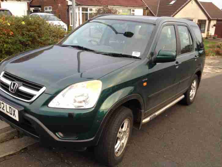 2002 HONDA CR-V I-VTEC SE SPORT GREEN