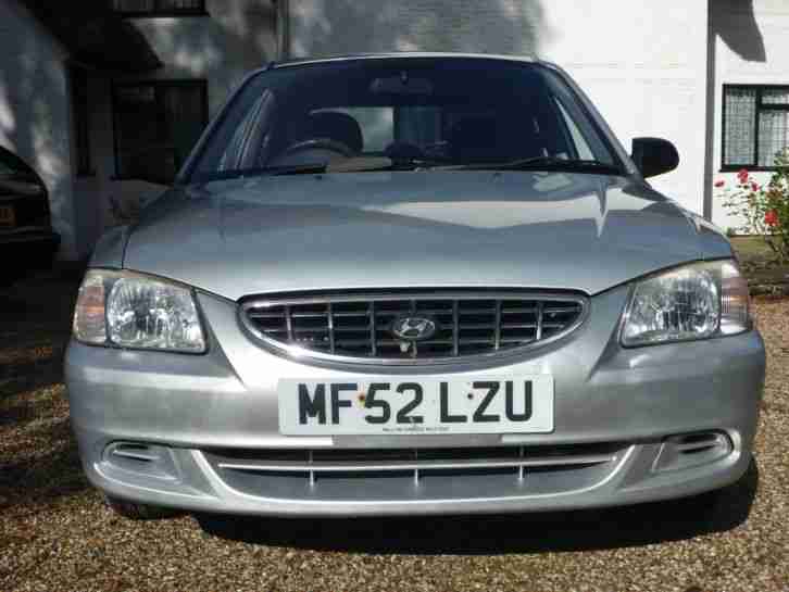 2002 HYUNDAI ACCENT GSI TDI 1.5 litre SILVER