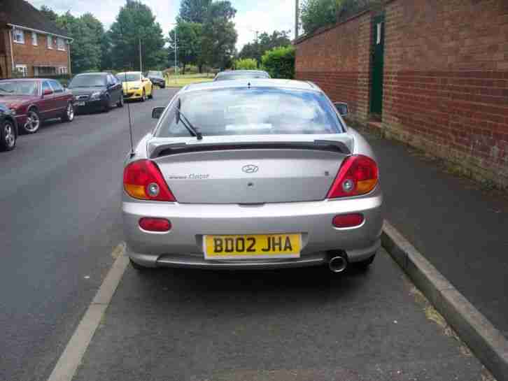 2002 HYUNDAI COUPE S SILVER 1.6L MANUAL