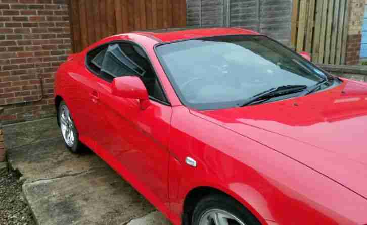 2002 HYUNDAI COUPE V6 RED