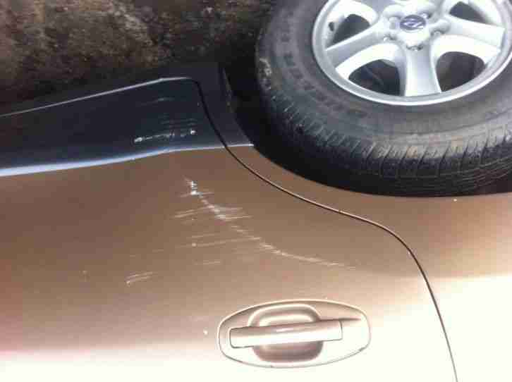 2002 HYUNDAI SANTA FE TD BEIGE