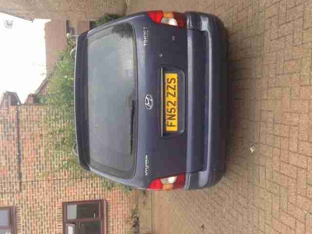 2002 HYUNDAI TRAJET GSI BLUE 7 SEATER