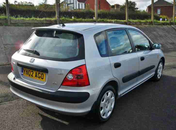 2002 Honda Civic SE 1.6i VTEC Petrol Automatic 5door Hatchback