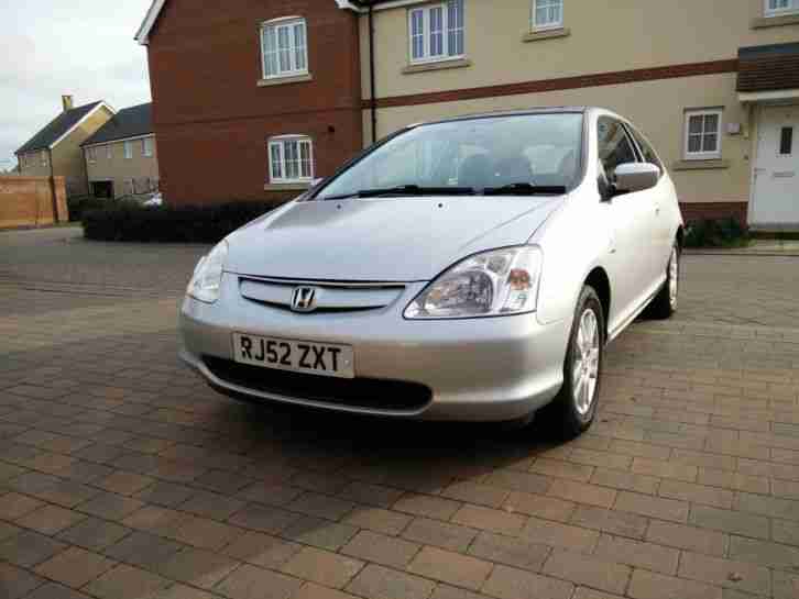 2002 Honda Civic Sport 1.6 VTEC Silver - Full Service History