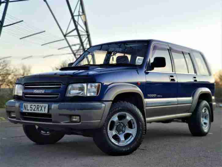 2002 ISUZU TROOPER 3.0 LWB DT INSIGNIA 157BHP+NEW CLUTCH+LEATHER+SUNROOF+NEW MOT