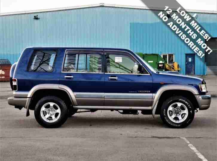 2002 ISUZU TROOPER 3.0 LWB DT INSIGNIA 157BHP+NEW CLUTCH+LEATHER+SUNROOF+NEW MOT