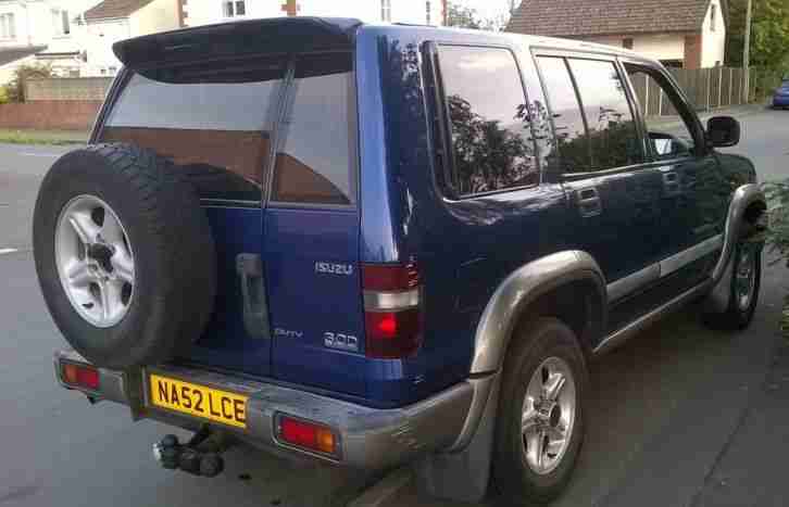 2002 ISUZU TROOPER DUTY DT LWB BLUE