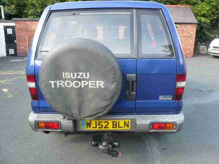 2002 ISUZU TROOPER DUTY DT LWB BLUE