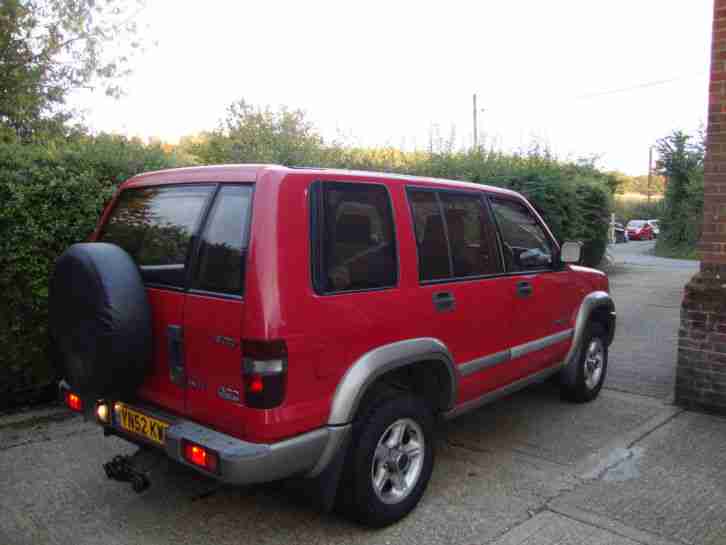 2002 ISUZU TROOPER DUTY DT LWB RED