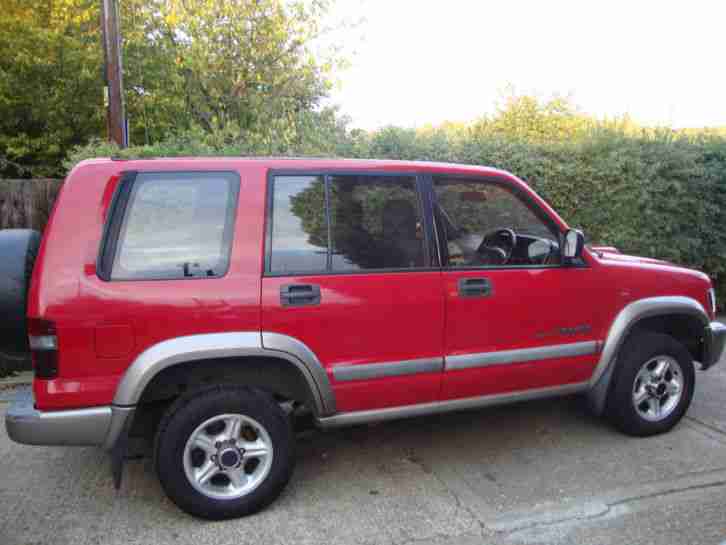 2002 ISUZU TROOPER DUTY DT LWB RED