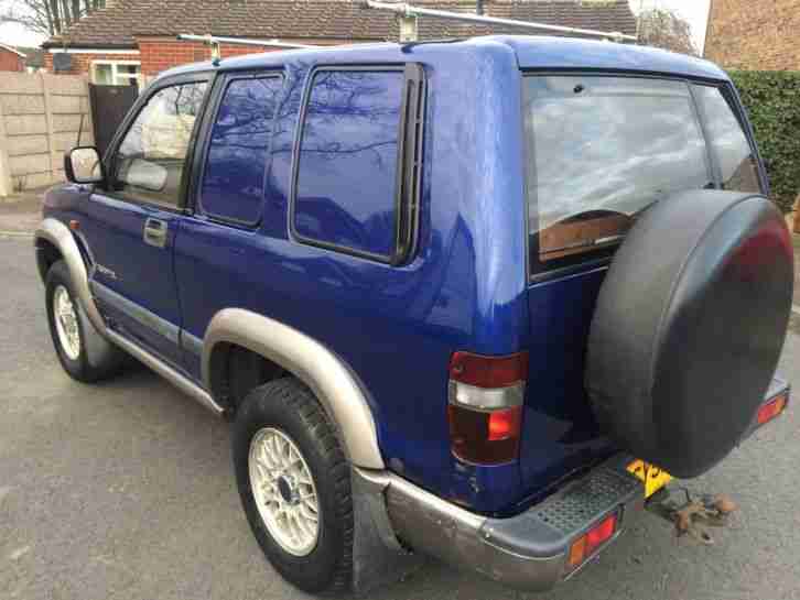 2002 ISUZU TROOPER DUTY DT SWB AUTO BLUE