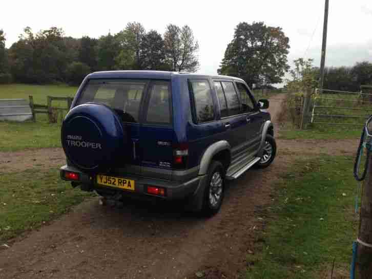 2002 ISUZU TROOPER INSIGNIA DT LWB A BLUE/GREY