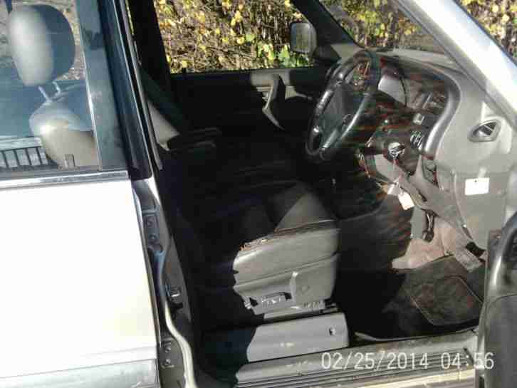 2002 ISUZU TROOPER INSIGNIA DT LWB A SILVER/GREY MOT AUTOMATIC