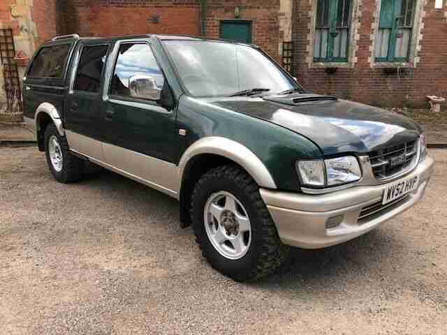 2002 Isuzu Pick Up Crew Cab TF Rodeo 2.5 TD 4x4 6 Months MOT Spares or Repair