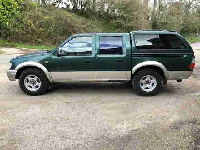 2002 Isuzu Pick Up Crew Cab TF Rodeo 2.5 TD 4x4 6 Months MOT Spares or Repair