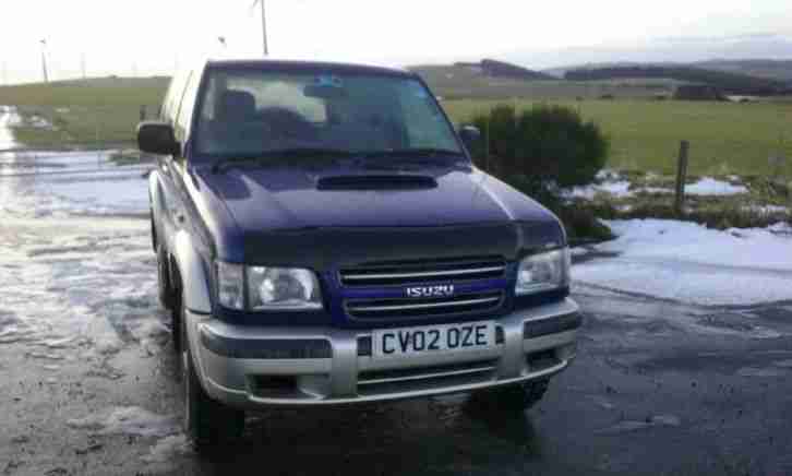 2002 Isuzu Trooper RS Swb 4x4