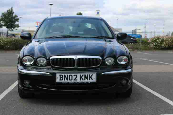 2002 JAGUAR X-TYPE V6 AUTO BLACK