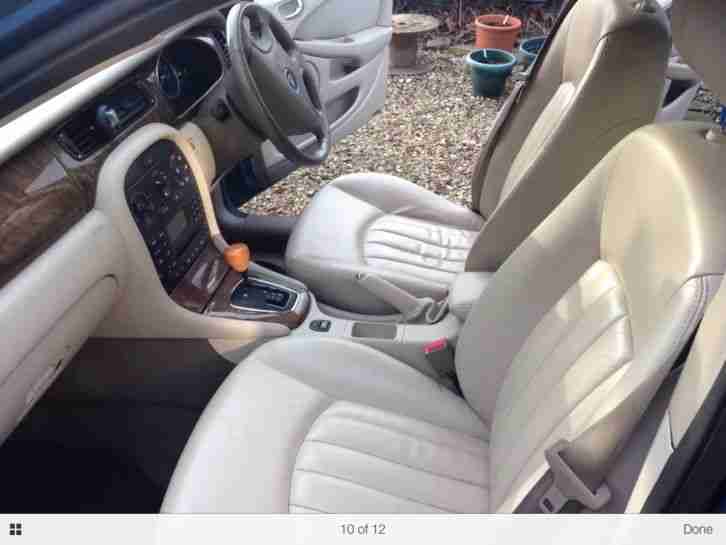 2002 JAGUAR X-TYPE V6 AUTO BLUE automatic (no reserve)