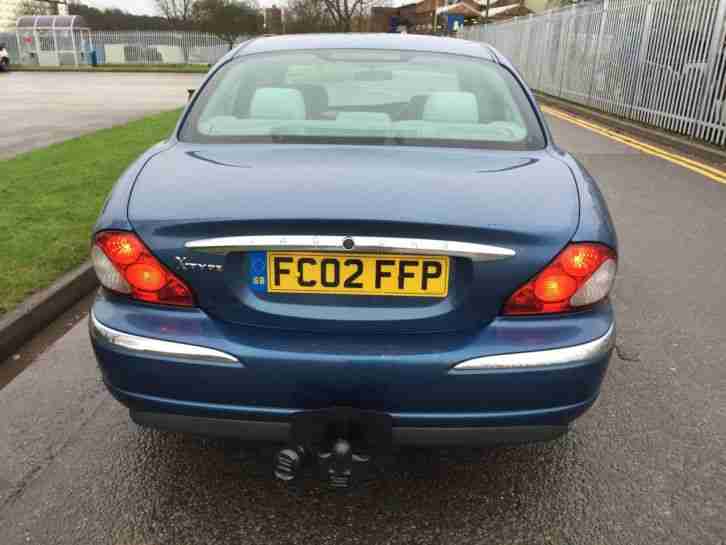 2002 JAGUAR X-TYPE V6 BLUE/FULL M.O.T/LOTS OF HISTORY/RECENT SERVICE/CLEAN/PX