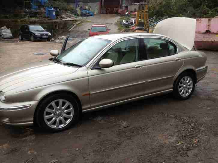2002 JAGUAR X-TYPE V6 SE AUTO BEIGE