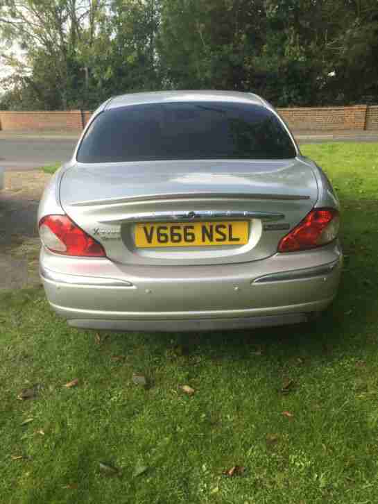 2002 JAGUAR X-TYPE V6 SE AUTO SILVER
