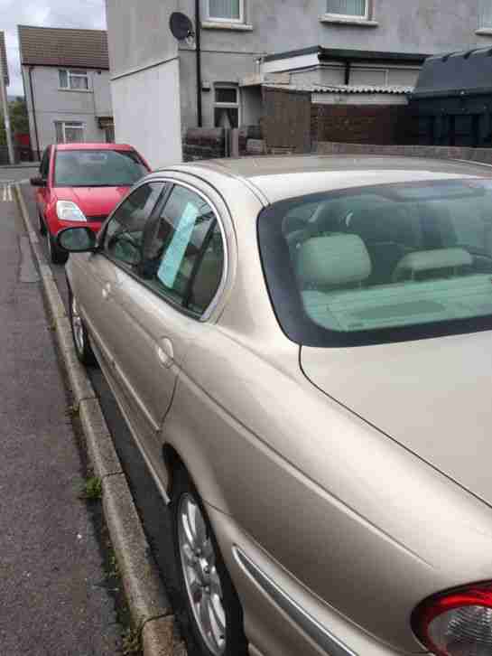 2002 JAGUAR X-TYPE V6 SE BEIGE