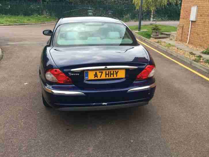 2002 JAGUAR X-TYPE V6 SE BLUE