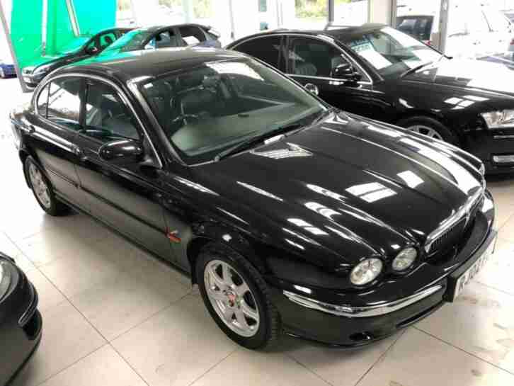 2002 JAGUAR X TYPE V6 SE Black Manual Petrol 3 Keys Full Leather