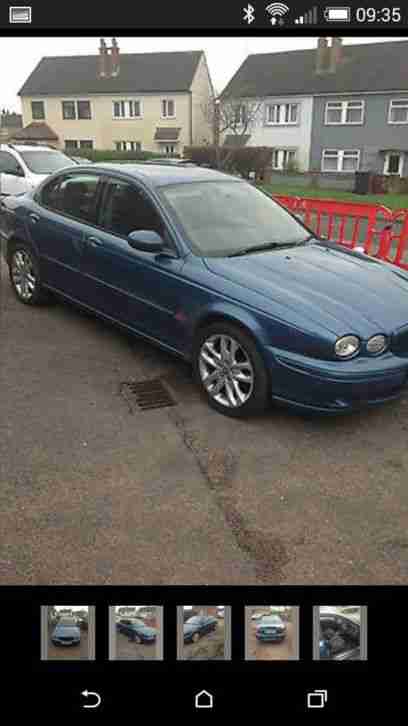 2002 JAGUAR X-TYPE V6 SPORT AUTO BLUE SPARES/REPAIRS